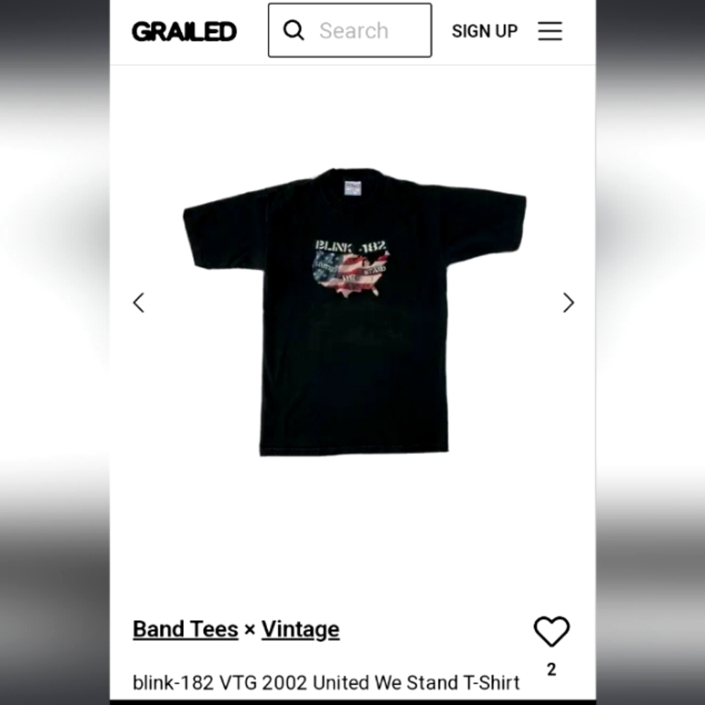 Vintage Blink 182 SZ XL